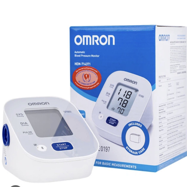Máy Huyết Áp Omrom 7143T1 Bắp Tay