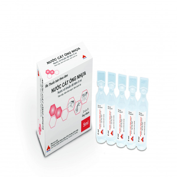 Nước Cất Nhựa Tw1 (H/50 Ống/5Ml)