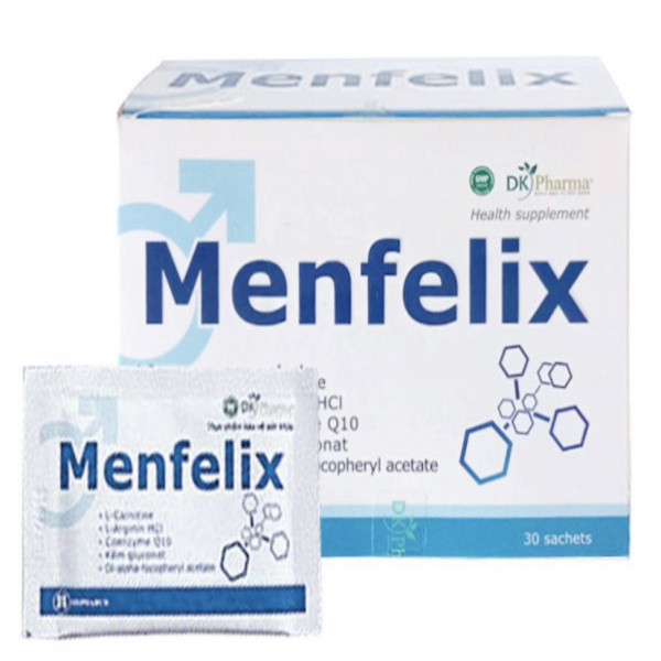 Menfelix Bổ Tinh Trùng _Dược Khoa (Hộp/ 30 Gói)