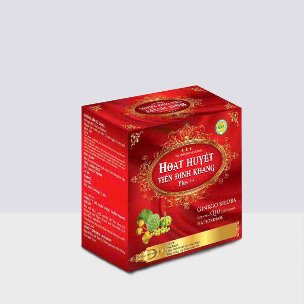 Hoạt Huyết Tiền Đình Khang Plus Đỏ Hộp 100 Viên Mới