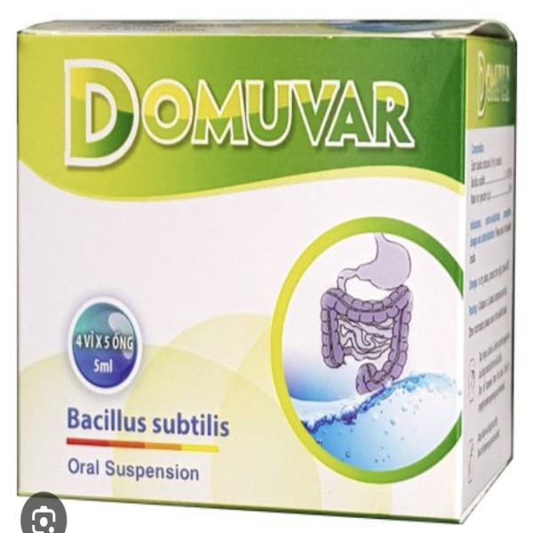 Domuvar (4 Vỉ X 5Ống ) Tiêu Hóa