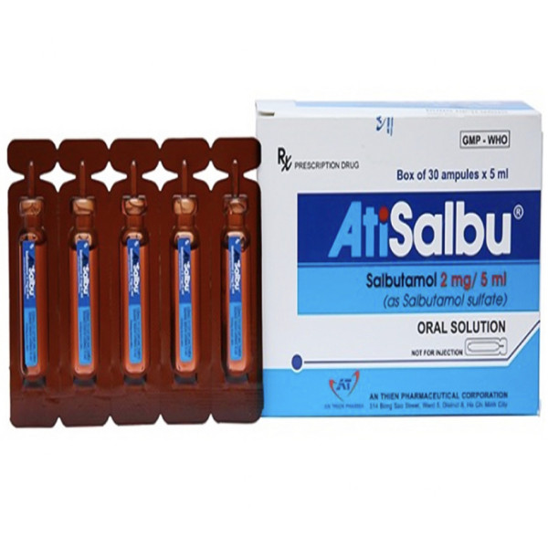 Atisalbu 2Mg/5Ml (Salbu) Ống _An Thiên (Hộp/30 Ống)