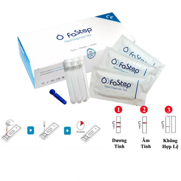Test Hiv Fastep (H/50C) bán que lẻ
