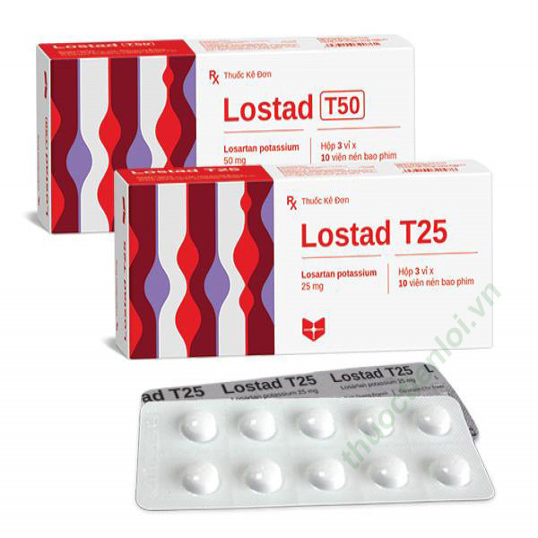 Lostad T25 (Losartan 25Mg) _Stella (H/30V)