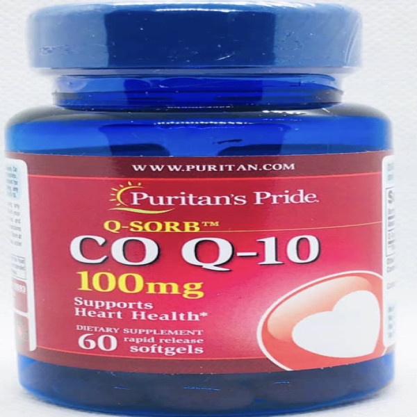 Co Q10 100Mg Puritan _Mỹ (Lọ/ 60 Viên) K Vỏ, bổ tim