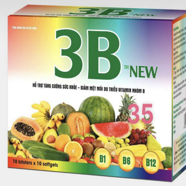 3B Vitamin 3B New Hoa Quả _ Zn (H100V)