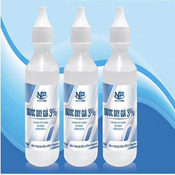Oxy Già 3% _Nam Phát (Cọc/10 Lọ/50Ml) Bé- K24