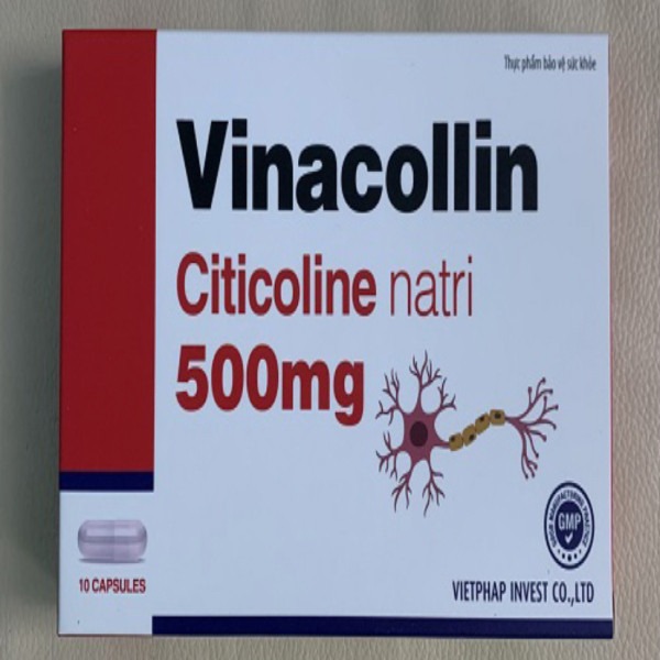 Vinacollin 500Mg Viên (Citicoline 500) _Ako (H/100V)