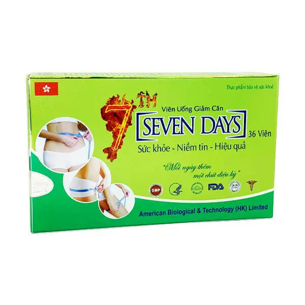 Viên uống Giảm Cân Seven Day (H36viên)
