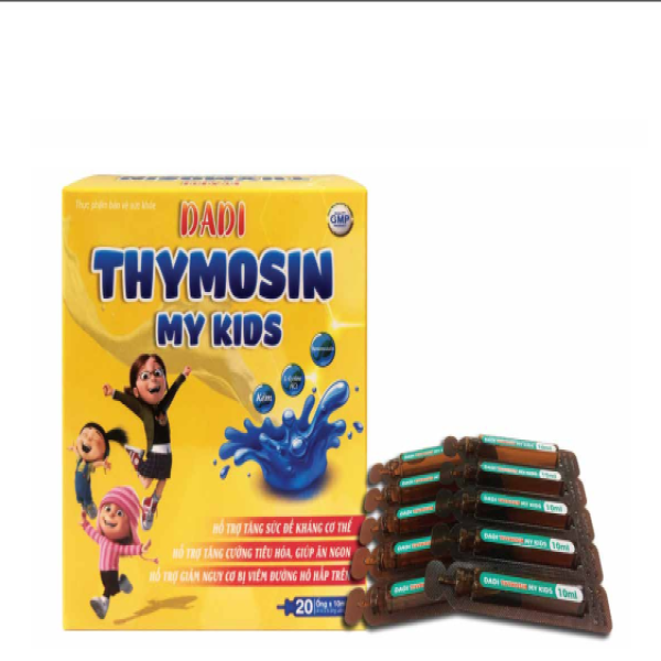 Thymosin My Kids _Vàng, Dadi (H/20 Ống) K60- D3.28 Tăng Sức Đề Kháng