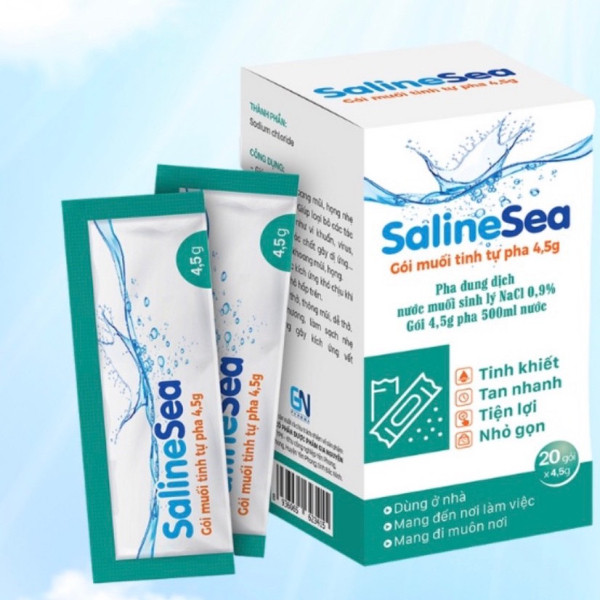 Gói Muối Sinh Lý Salinesea (Hộp/20 Gói)