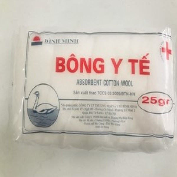 Bông 25G Bình Minh (G/25Gr) bán cả bịch