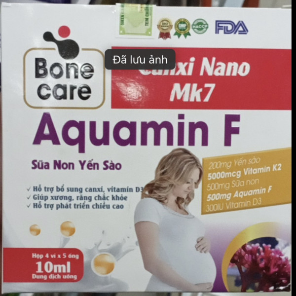 Bone Care Aquamin F Bổ Bầu Canxi (H/20 Ống)