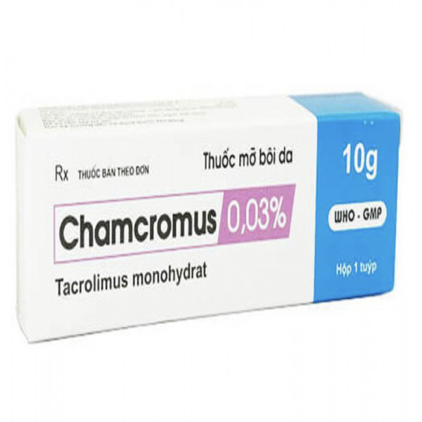 Chamcromus 0.03% Tuýp 10Gram