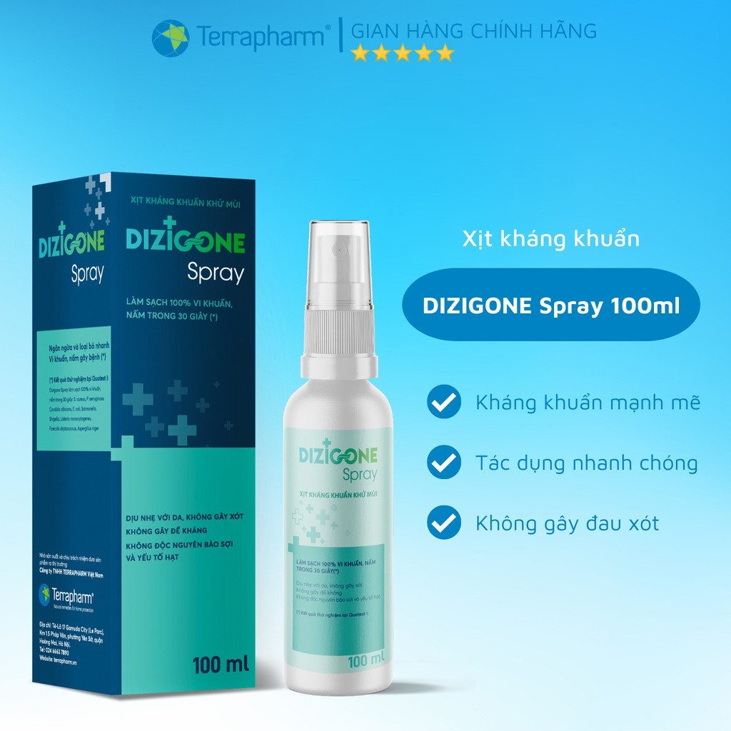 Xịt Kháng Khuẩn Dizigone Spay 100ml
