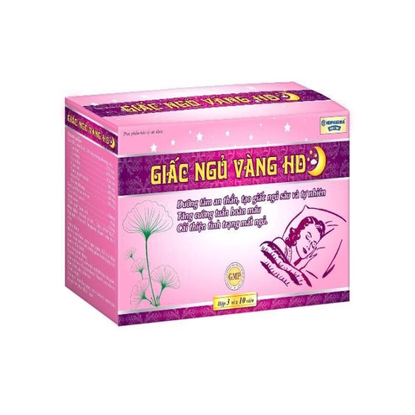 Giấc Ngủ Vàng Hải Dương( Hộp 3 Vỉ *10 Viên)