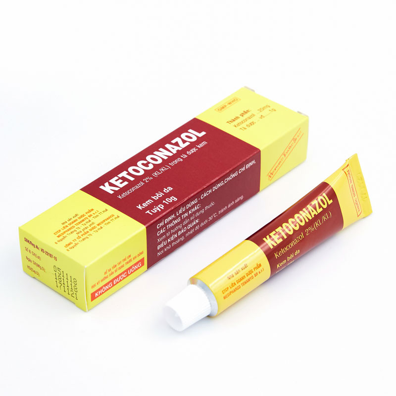 Ketoconazole 2% Huế (bán Cọc10T5Gr)