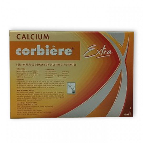 Calcium 10Ml Corbiere Extra _Sanofi (H/30 Ống/10Ml)
