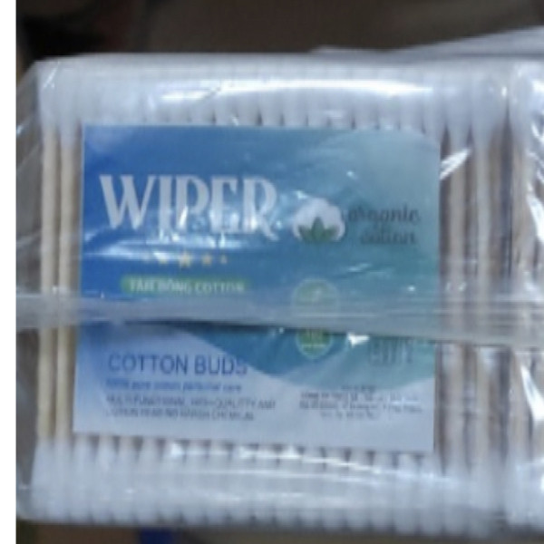 Tăm Bông Gỗ Người Lớn Wiper