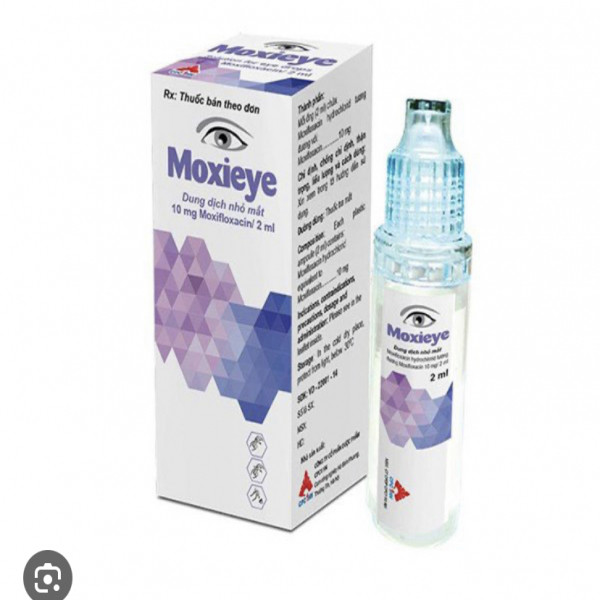 Nhỏ Mắt Moxieye (Moxifloxacin) 2Ml