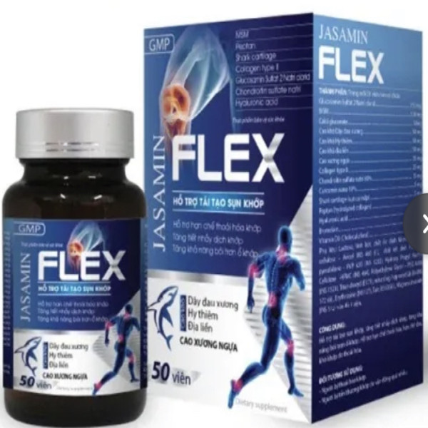 Flex Glucosamin _Hải Linh (Lọ/50V) K70- D1.28 Full Hóa Đơn