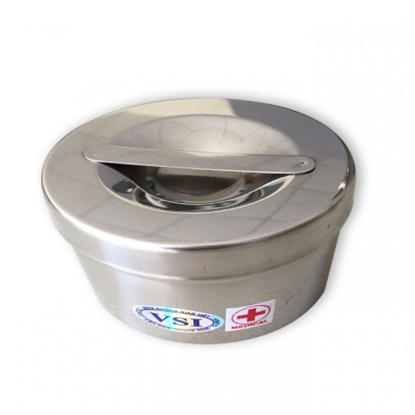 Hộp Đựng Bông Cồn Inox Nhỏ (Cái)