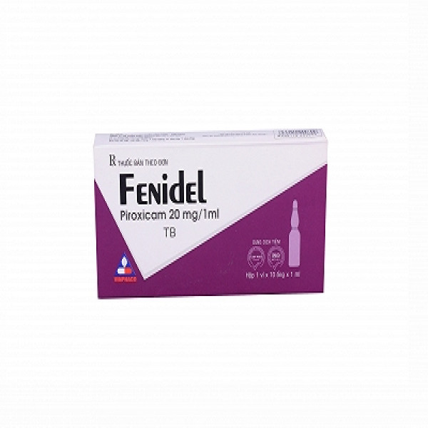 Fenidel (Piroxicam 20Mg/Ml ) Tiêm _Vinphaco (H/10 Ống)