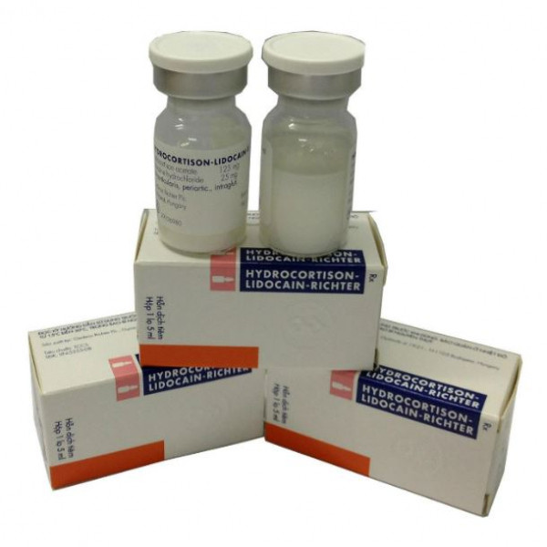Hydrocortison Lidocain-Richter Inj (H/1L/5Ml)