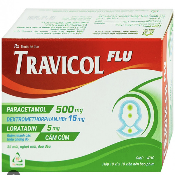Travicol Flu Tv.pharm (H/100V)