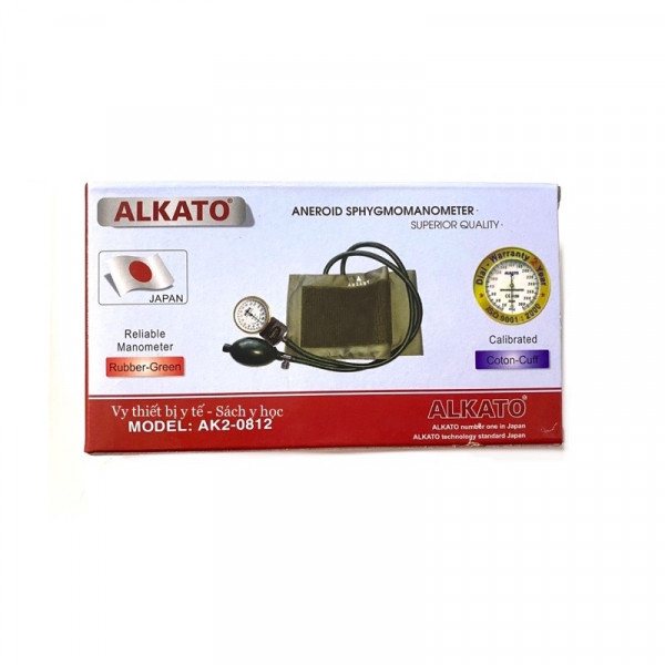 Máy Đo Huyết Áp Cơ Alkato Ak2-0812 (H/1C)