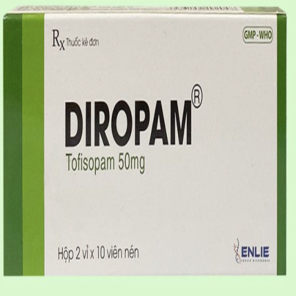 Diropam 50 Mg _Enline (H/2 Vỉ X 10Viên)
