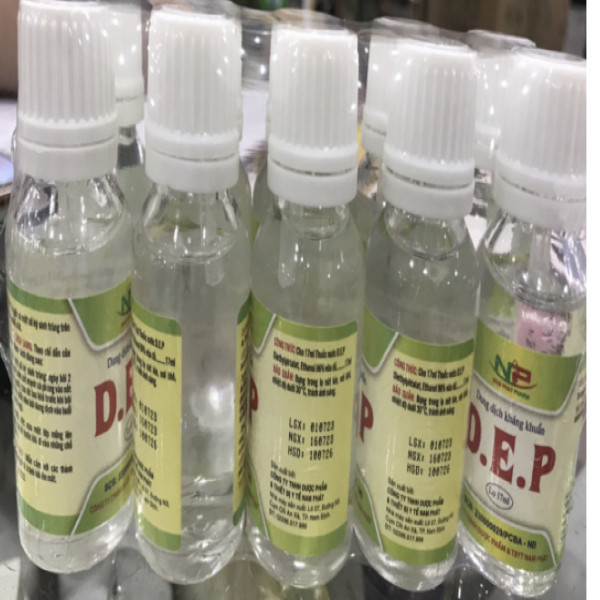 DEP Nước (Thuỷ Tinh) _Nam Phát (Cọc/10 Lọ)
