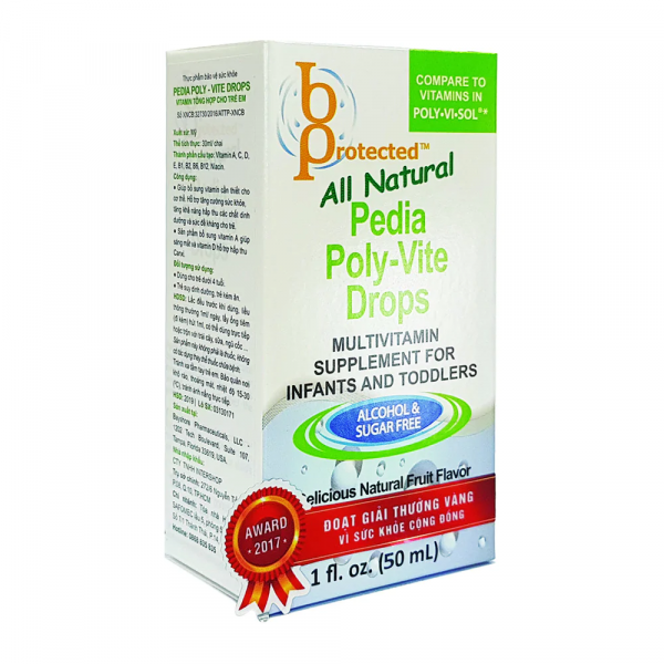 Pedia Poly-Vite Drops _ Bprotected (C/50Ml)