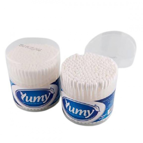 Tăm Bông Yumy Người Lớn _Lọ (C/12L/160 Que)