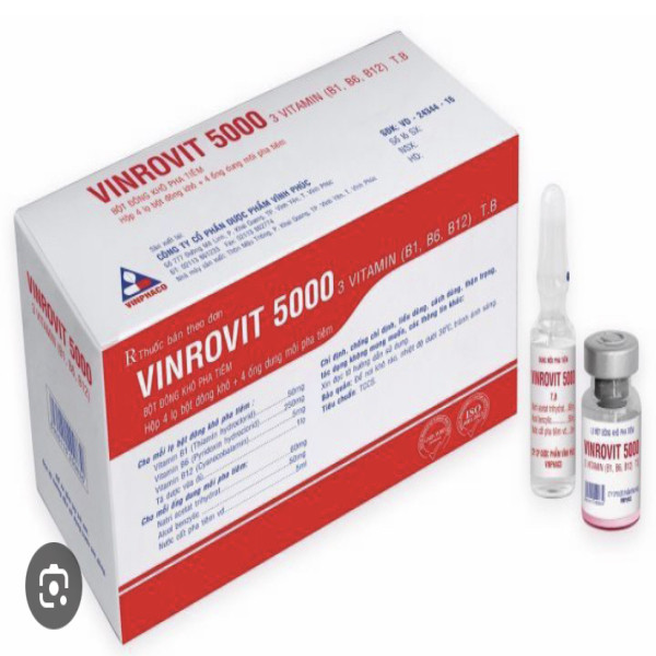 Vinrovit H5000 Tiêm _Vĩnh Phúc (Hộp/4 Lọ X 4 Ống)