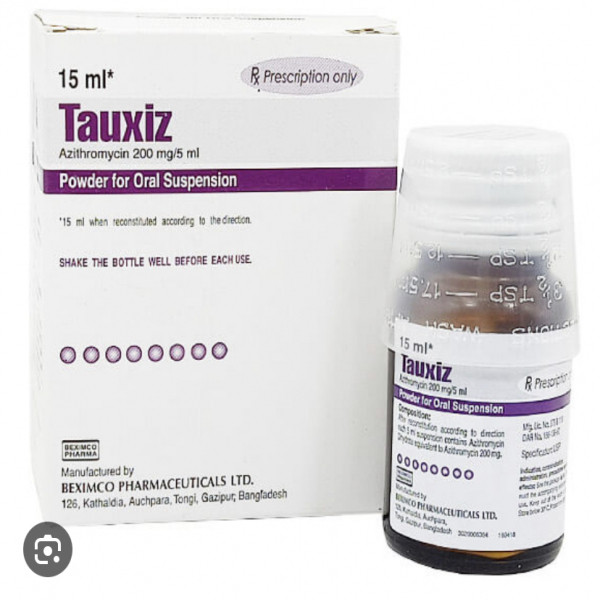 Tauzix Siro (Azithromycin 200Mg) Lọ 15Ml