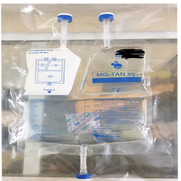 Mg Tan 360ml Đạm Sữa Truyền 3 Ngăn