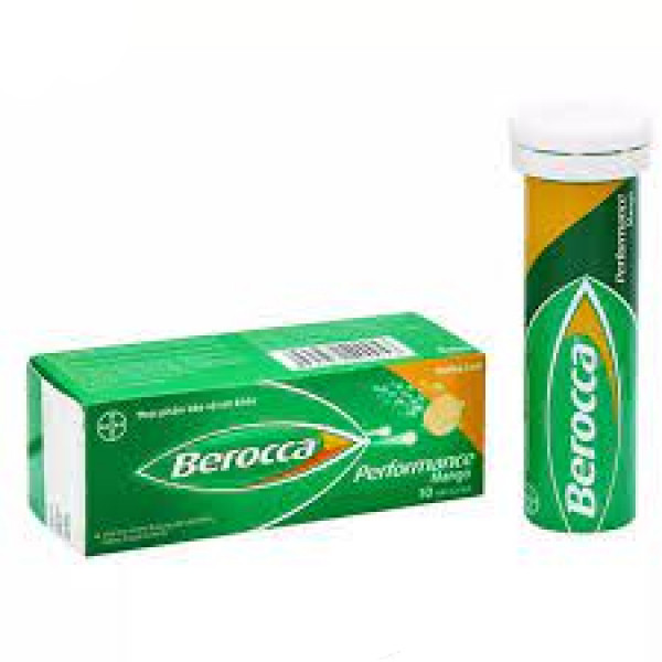 Beroca Viên Sủi _Bayer Ngoại (Tuýp/10V)