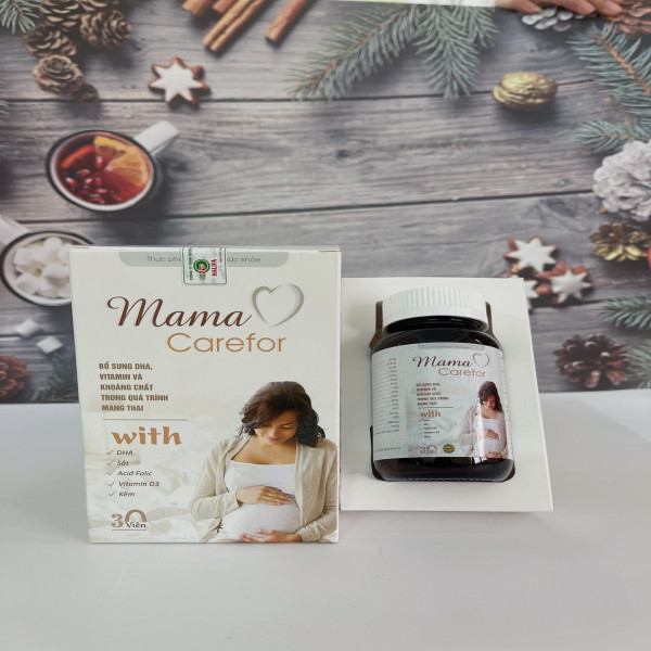 Bổ Bầu Mama Care For _Trắng, Halifa (Lọ/30 Viên)