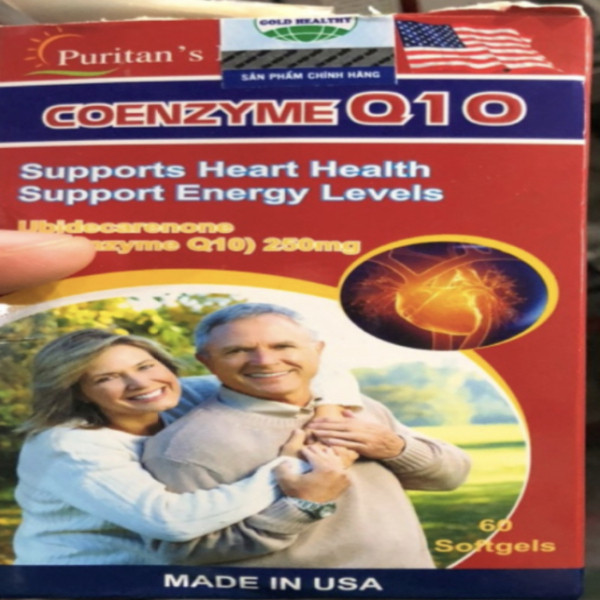 Coenzym Q10 250Mg Puritan _Mỹ (Lọ/60 Viên) Có Vỏ