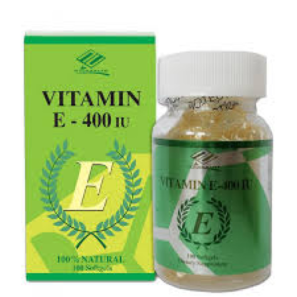 Vitamin E - 400Iu Xanh Lá _Mỹ (Lọ/100V)