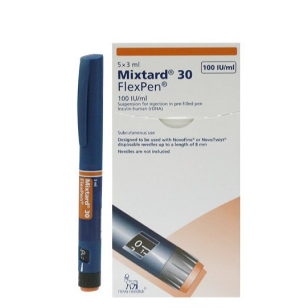 Mixtard 30 -Bút Tiêm Tiểu Đường