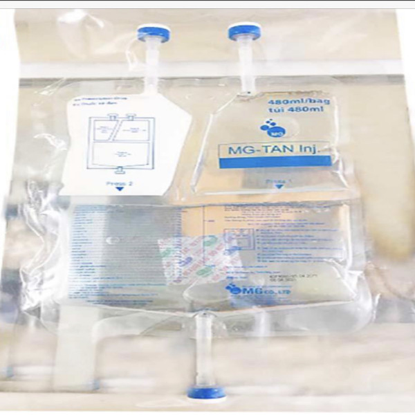 Mg Tan 480ml Đạm Sữa Truyền 3 Ngăn