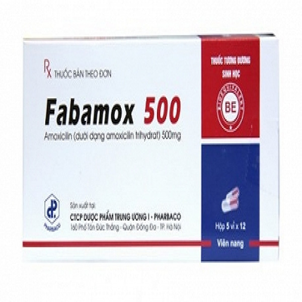 Fabamox Amoxicilin 500Mg (H60V)