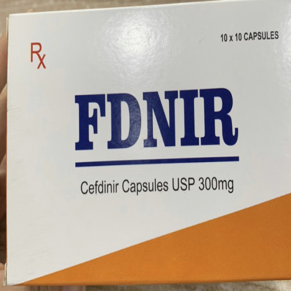 Fdnir Cefdinir 300 Mg _ Ấn (H10 Vỉ10 Viên)