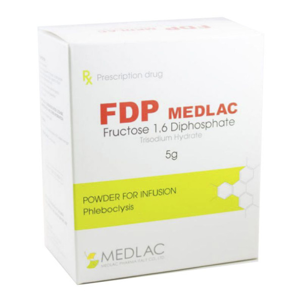 Fdp Medlac 5G Tiêm (Điều Trị Nhồi Máu Cơ Tim) (H/1 Lọ + 1 Dung Môi)