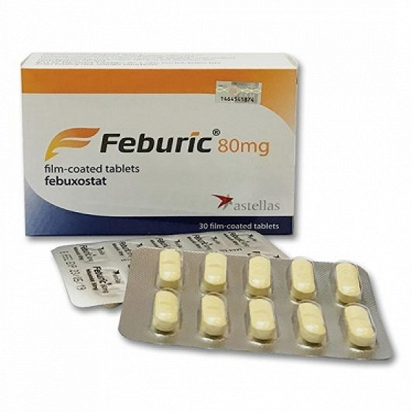 Febustad 40Mg (Febuxostat ) _Stella (H3Vỉ X 10V)