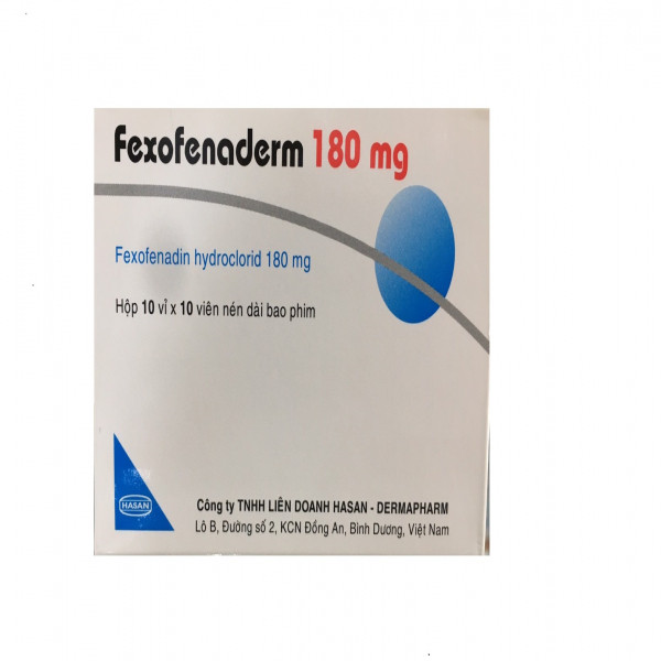 Fexofenaderm 180Mg Hasan (H100V)