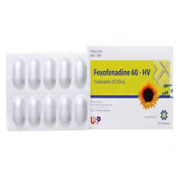 Fexofenadin 60Mg Hv _Usp (H100V)