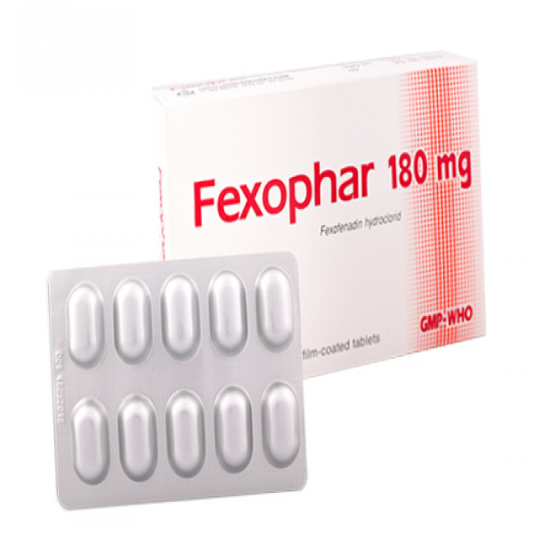 Fexophar 180Mg (Fexofenadin) _Tv.pharm (H100V)